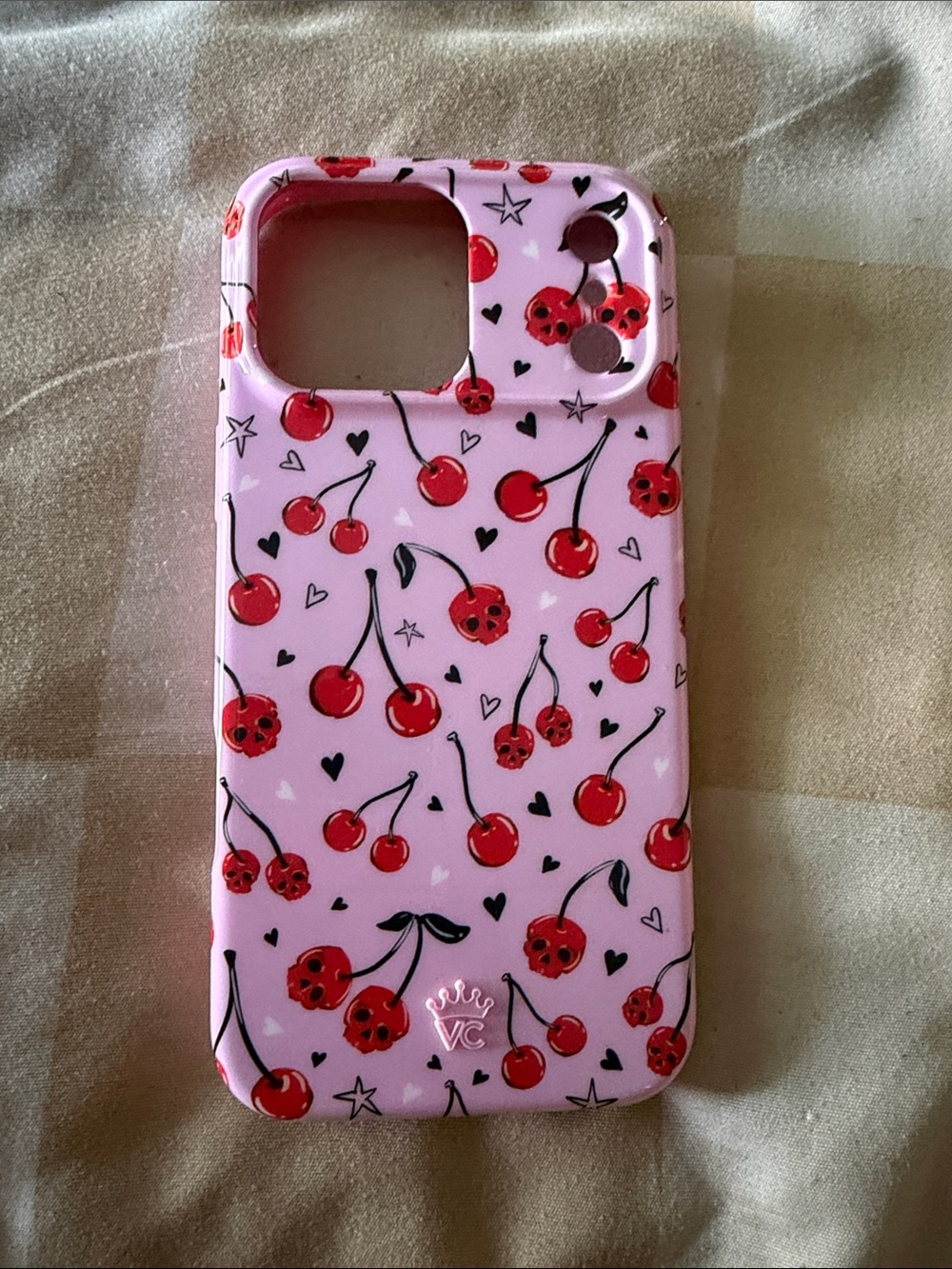 Velvet Caviar Pink Cherry Print Phone Case
iPhone 17 pro max